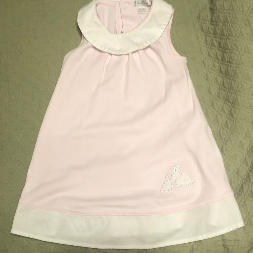 pink and white bunny dress by Kissy Kissy